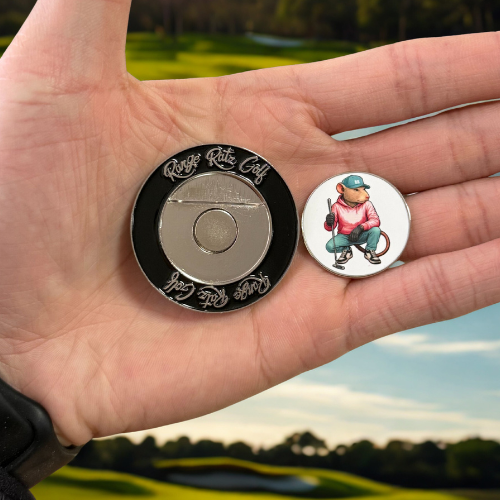 Double Trouble Magnetic Golf Ball Marker