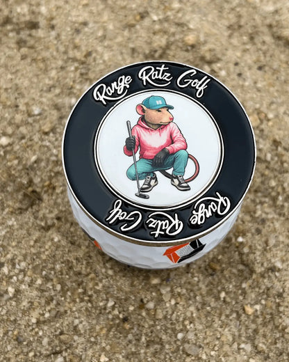Double Trouble Magnetic Golf Ball Marker - Range Ratz