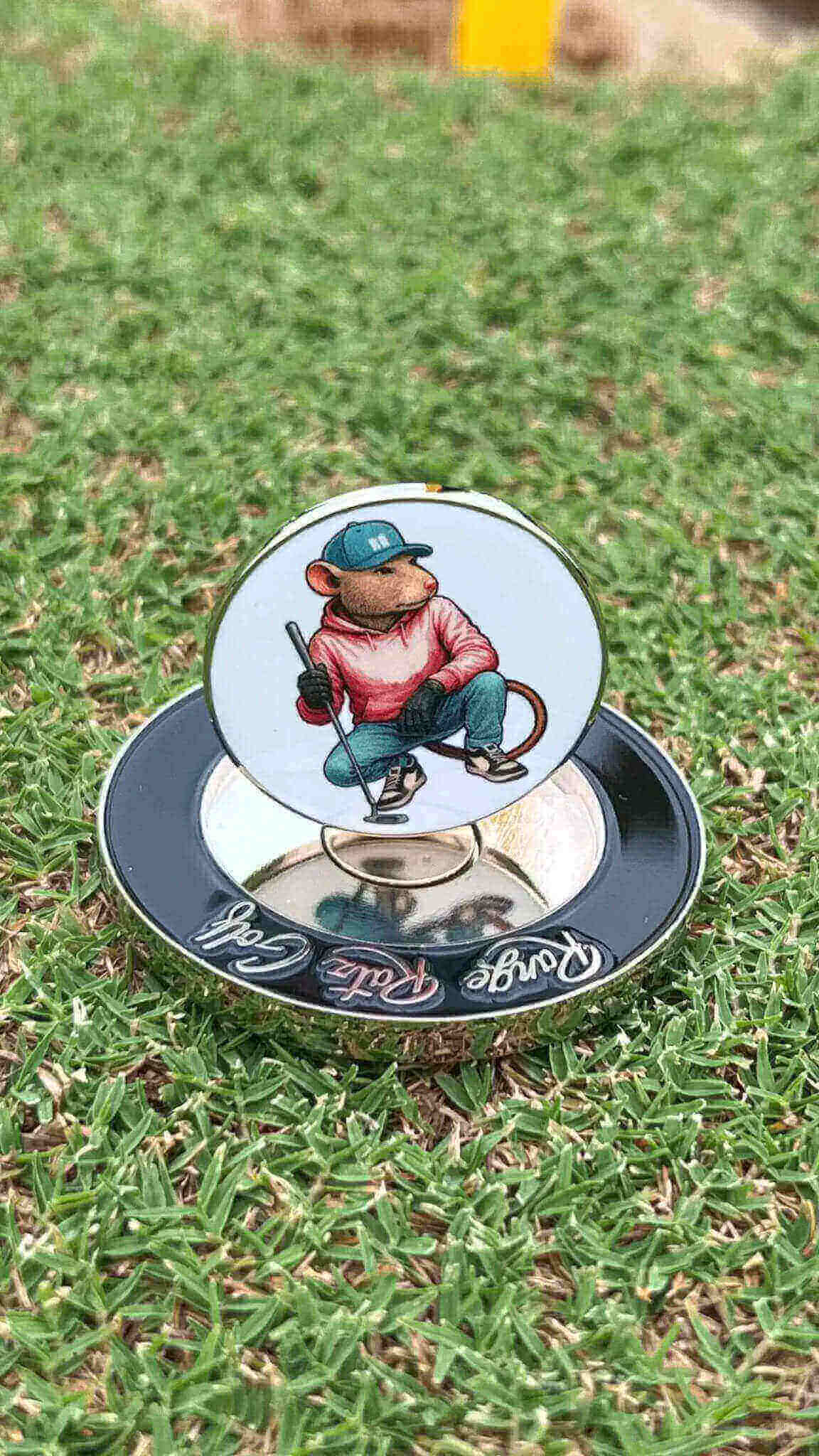 Double Trouble Magnetic Golf Ball Marker - Range Ratz