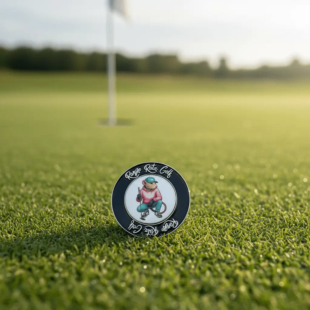 Double Trouble Magnetic Golf Ball Marker - Range Ratz